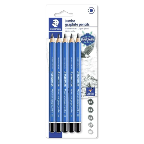 Lapices De Graduacion Staedtler Lomograph Jumbo X5 Unidades