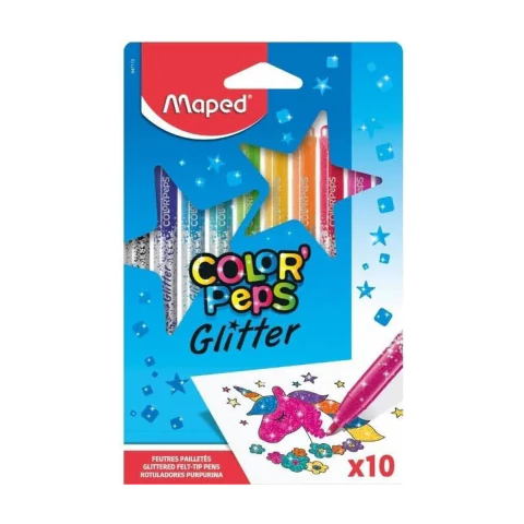 Marcadores Maped Color Peps Glitter - El Poli Sitio Oficial