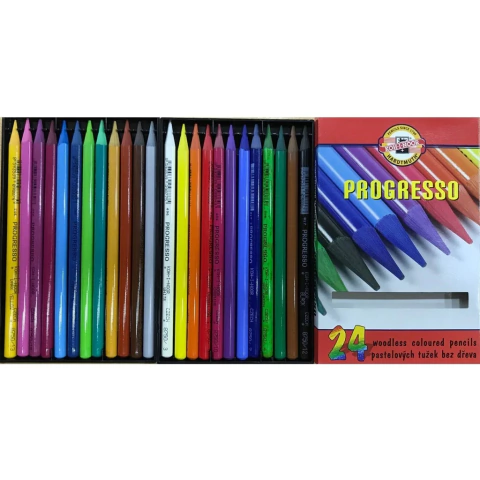 Lapices Koh I Noor Progresso X 24 Grafito