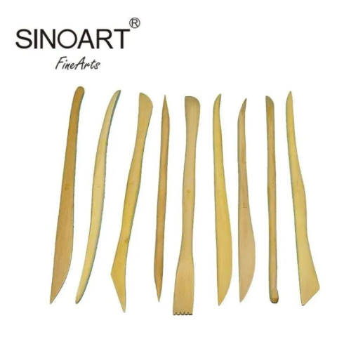 Estecas Sinoart De Madera Set X9