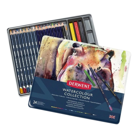 Lapices Derwent Watercolour Collection X24