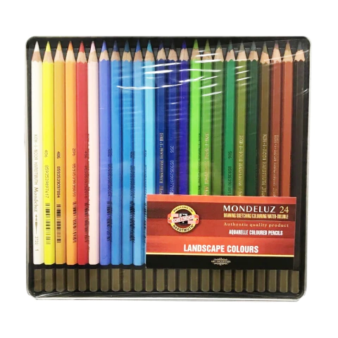 Lapices Mondeluz Landscape X 24 Colores Paisaje 3724