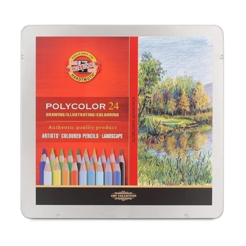Lapices Koh I Noor Polycolor Landscape X 24 3824 Paisaje