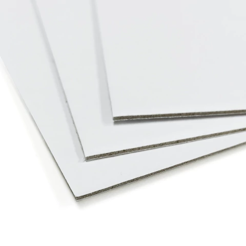 Plancha Carton Montado Blanco 1 mm - comprar online
