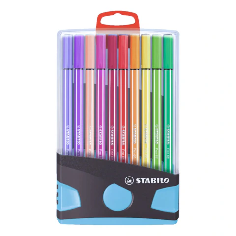 Marcadores Stabilo Parade X20 Fibras Microfibras