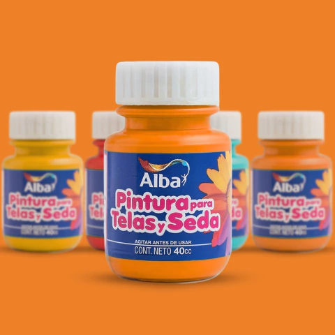 Pintura Para Tela Y Seda Alba Duo 40 Ml - El Poli Sitio Oficial
