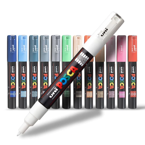 Marcador Uni Posca Pc-1m X 1 Unidad - tienda online