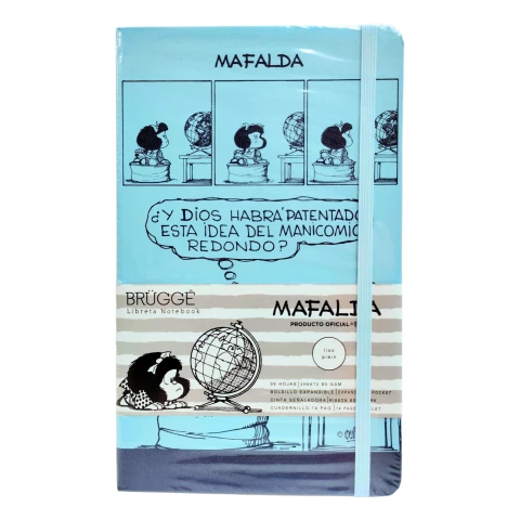Libreta Brugge Mafalda Medium 13X21 Cm - comprar online