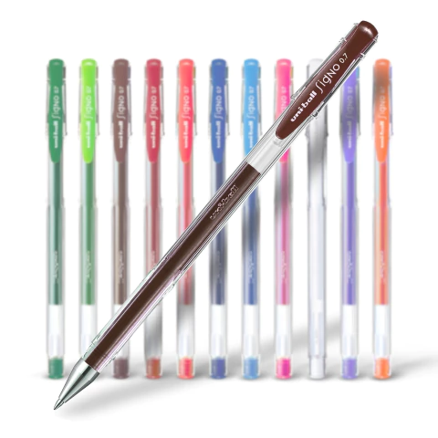 Roller De Gel Uni Ball Signo Um 100 Varios Colores en internet