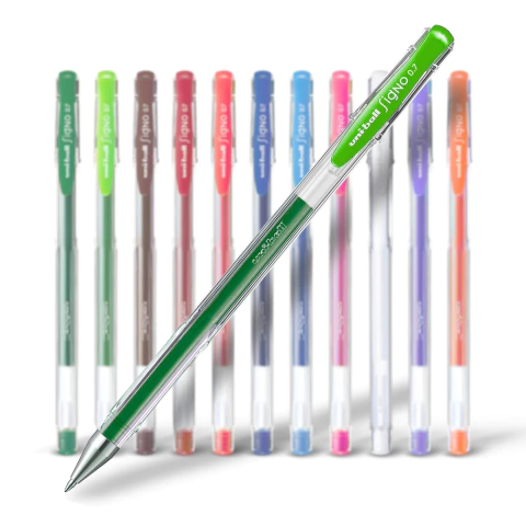 Roller De Gel Uni Ball Signo Um 100 Varios Colores - El Poli Sitio Oficial