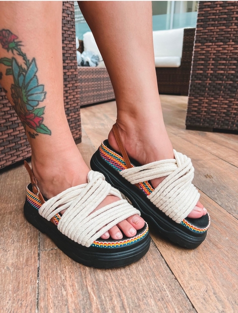 SANDÁLIA ARRAIAL OFF WHITE