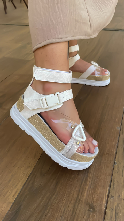 SANDÁLIA JOANA WHITE SL