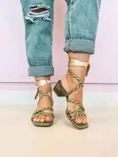 SANDÁLIA OLIVIA VERDE - comprar online