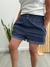 Short de bengalina azul - comprar online