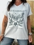 Remera de algodon estampado gris 3XL talle 2 - tienda online