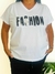 Remera de Algodon blanco 3XL talle 2