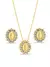 Conjunto Celeste - Dourado - comprar online