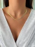 Choker Fita Grossa - Dourado - comprar online