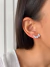 Earcuff Gotas Zircônia - Prata - comprar online