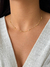 Choker Zircônias Ovais - Dourado - YSY Acessórios