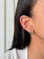 Piercing Pressão Infinito Cravejado - Dourado