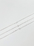 Choker Inicial Cravejada - Prata - comprar online