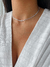 Choker Inicial Cravejada - Prata - comprar online