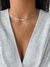 Choker Inicial Cravejada - Prata na internet