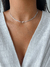 Choker Inicial Cravejada - Prata