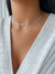 Choker Inicial Cravejada - Prata - YSY Acessórios