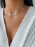 Choker Inicial Cravejada - Prata - YSY Acessórios