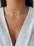 Choker Inicial Cravejada - Prata na internet