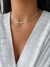 Choker Inicial Cravejada - Prata - comprar online