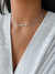 Choker Inicial Cravejada - Prata - YSY Acessórios