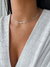 Choker Inicial Cravejada - Prata - comprar online
