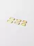 Trio Square - Dourado - comprar online