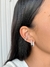 Piercing Duplo Colorido - Prata