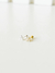 Piercing Furo Trevo - Dourado - comprar online