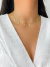 Choker Gotas - Dourado - comprar online