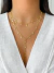 Choker Gotas - Dourado na internet
