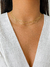 Choker Tripla Bolinha - Dourada - comprar online
