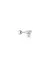 Piercing Furo Trevo - Prata - comprar online