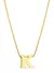 Colar Letters - Dourado na internet