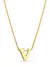 Colar Letters - Dourado