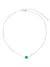 Choker Esmeralda - Prata - loja online