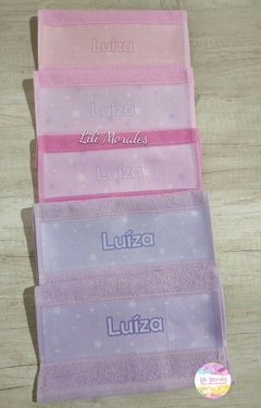 Kit c/ 05 Toalhinhas p/ Lancheira Estrelas (Ref. 01530) - comprar online