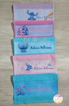 Kit c/ 05 Toalhinhas p/ Lancheira Stitch (Ref. 01534) - comprar online