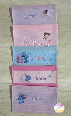Kit c/ 05 Toalhinhas p/ Lancheira Diversos (Ref. 01544) - comprar online