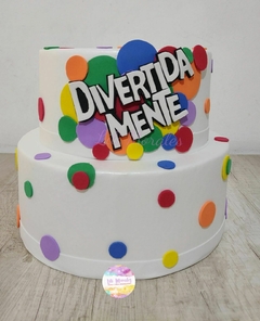 LOCAÇÃO Bolo Fake Divertidamente (Ref. 01515)