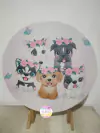 LOCAÇÃO Mini Painel 50cm c/ suporte Cachorrinha (Ref. 1500)